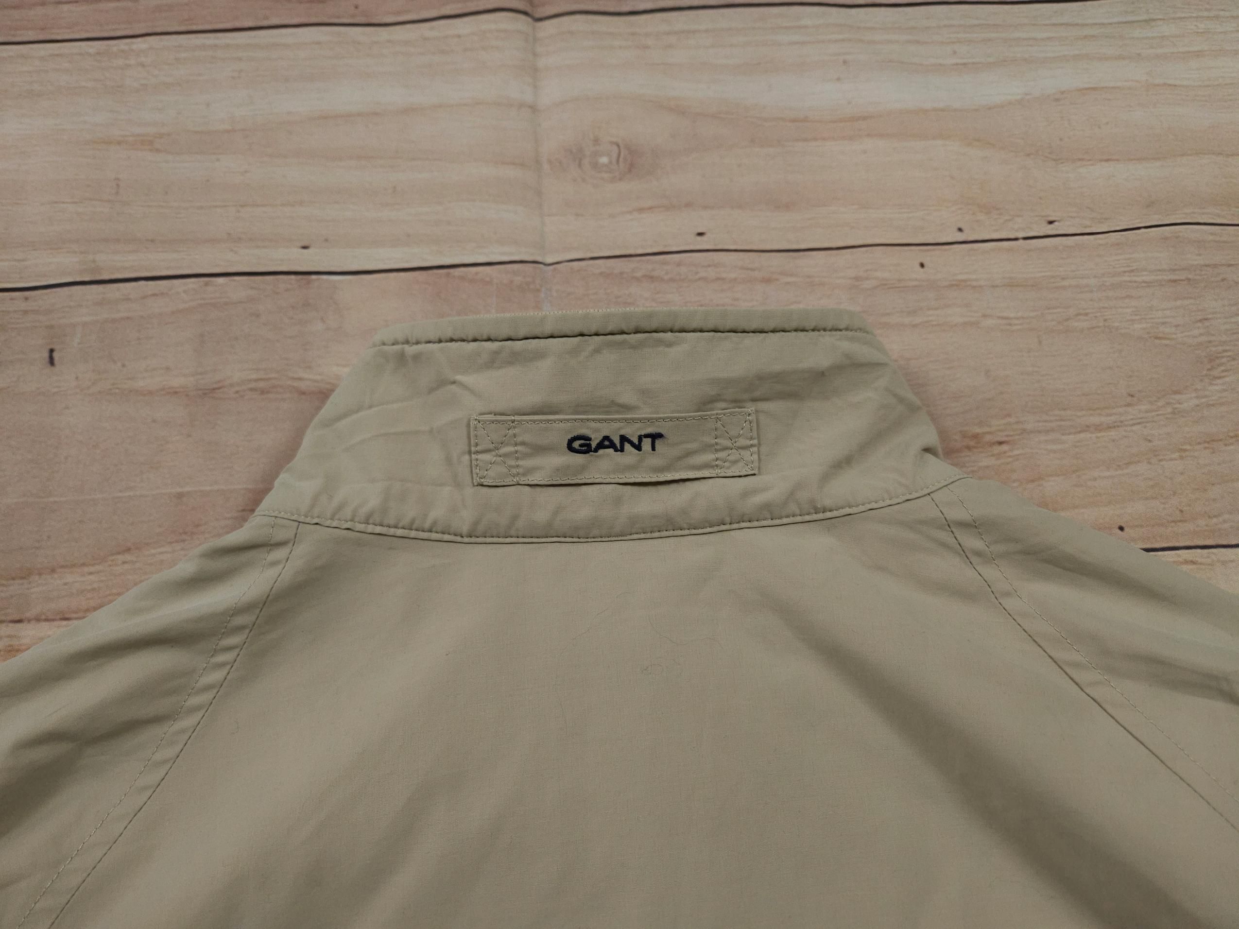 GANT The Ivy Jacket Kurtka Harrington Męska Beżowa r. L