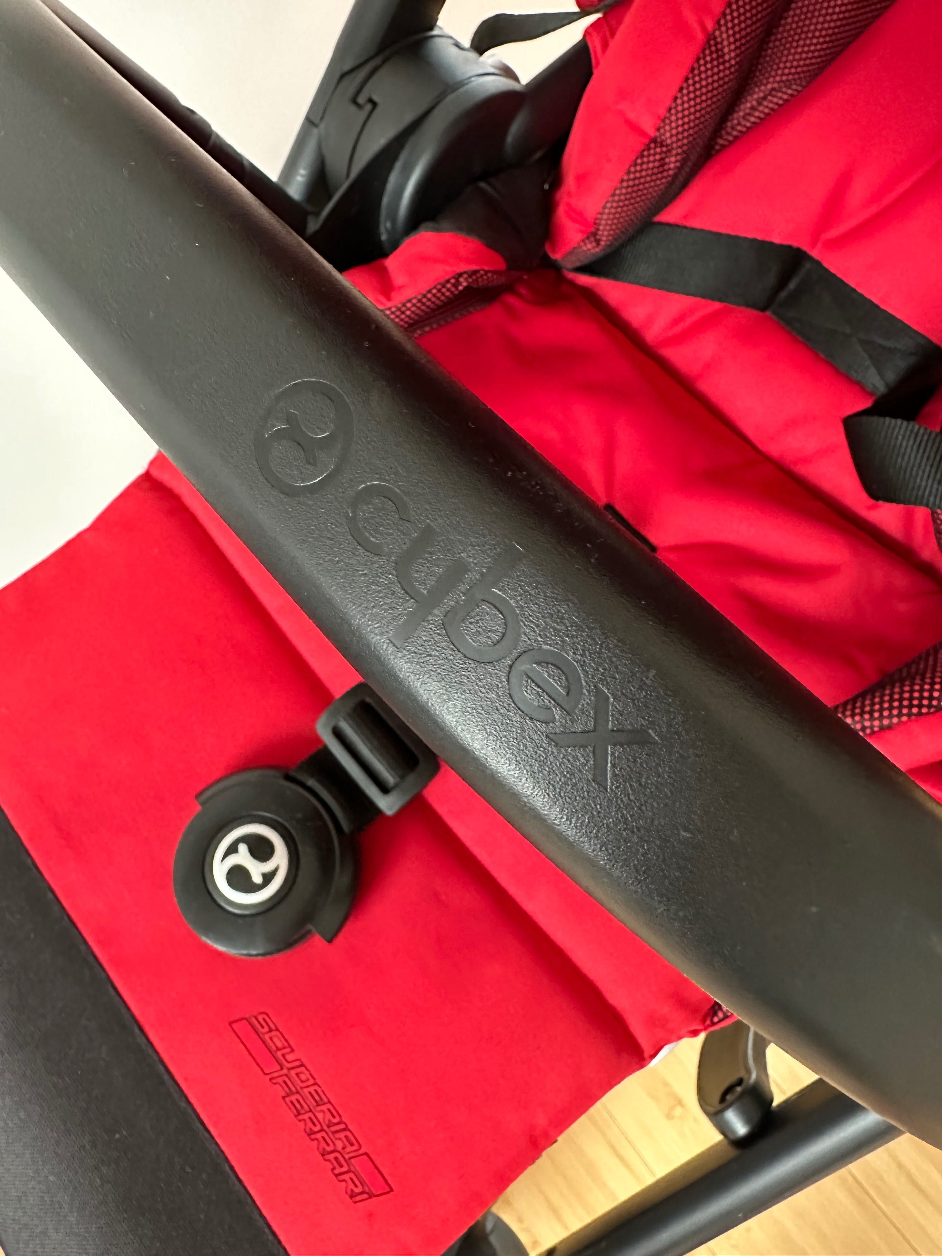 Wózek spacerówka Cybex Scuderia Ferrari Lux Czerwony - Limitowana Edy
