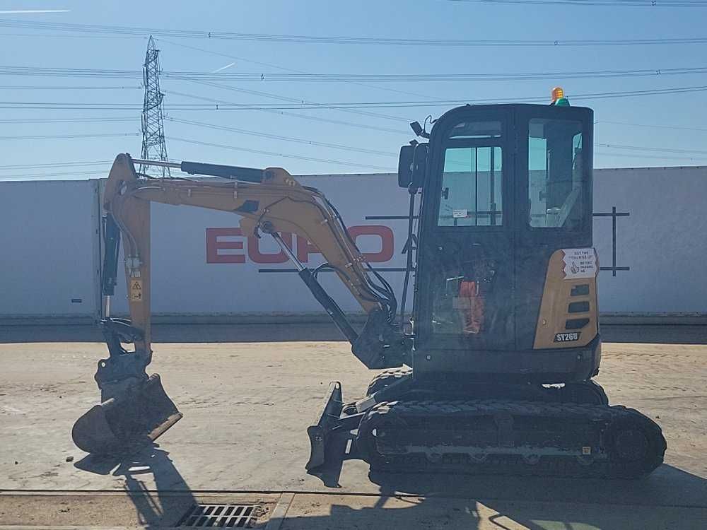 Мініекскаватор Sany 2020р вага 2,6т 850м/г