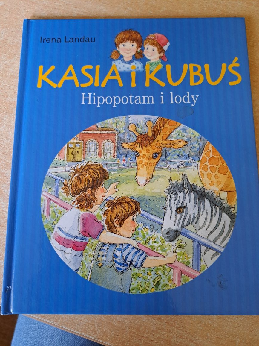 Irena Landau Kasia i Kubuś Hipopotam i lody