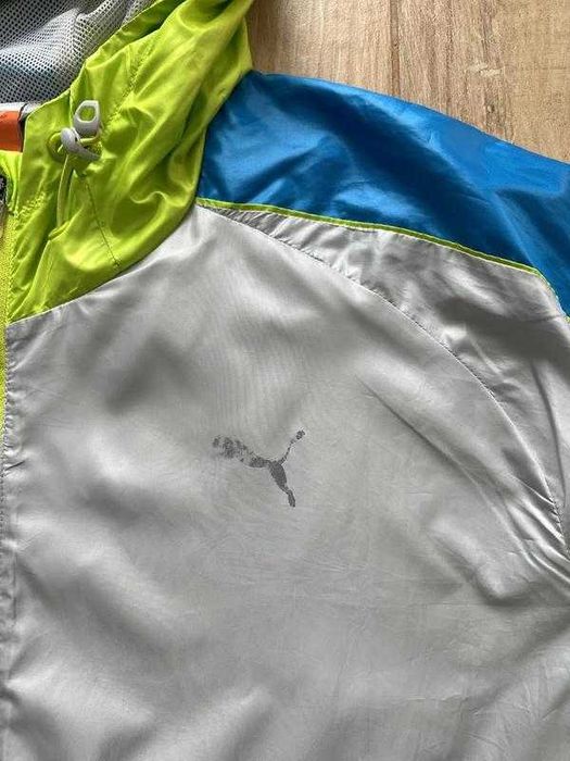 Спортивна вітровка куртка для бігу puma faas дуже легенька розмір м