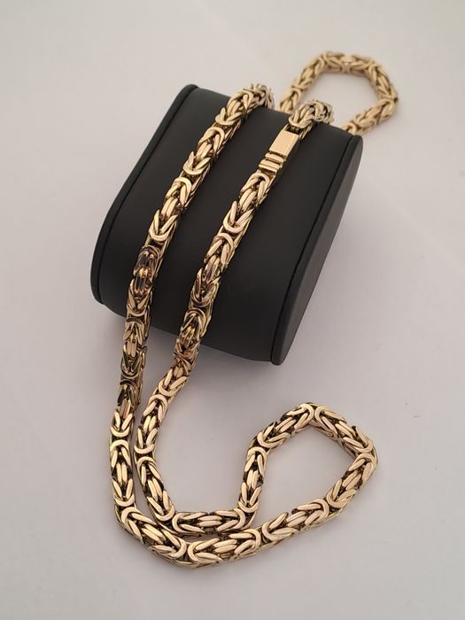 Złoty łańcuszek splot KRÓLEWSKI 585 340 zł/gram!