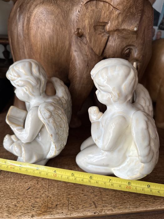 Home&you ceramiczne aniołki anioł aniołek z ceramiki szkla