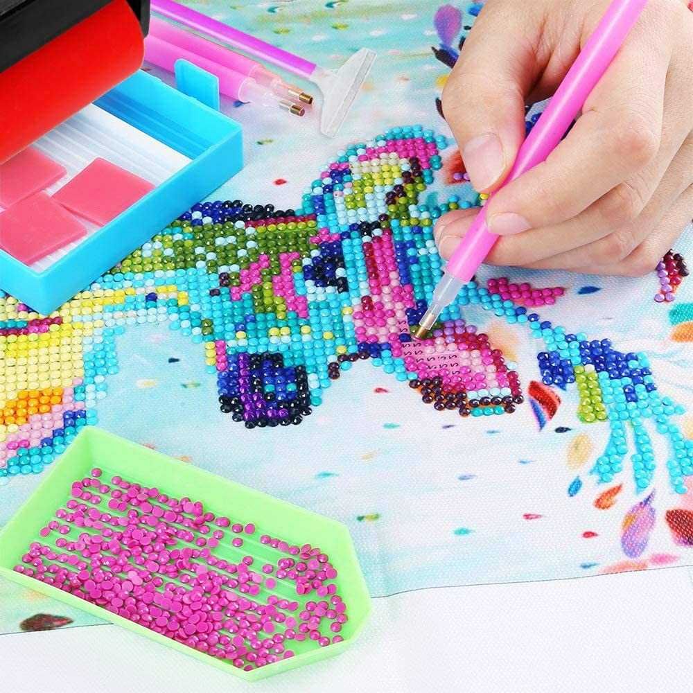 DIAMOND PAINTING akcesoria Do Haftu Diamentowego Zestaw XL