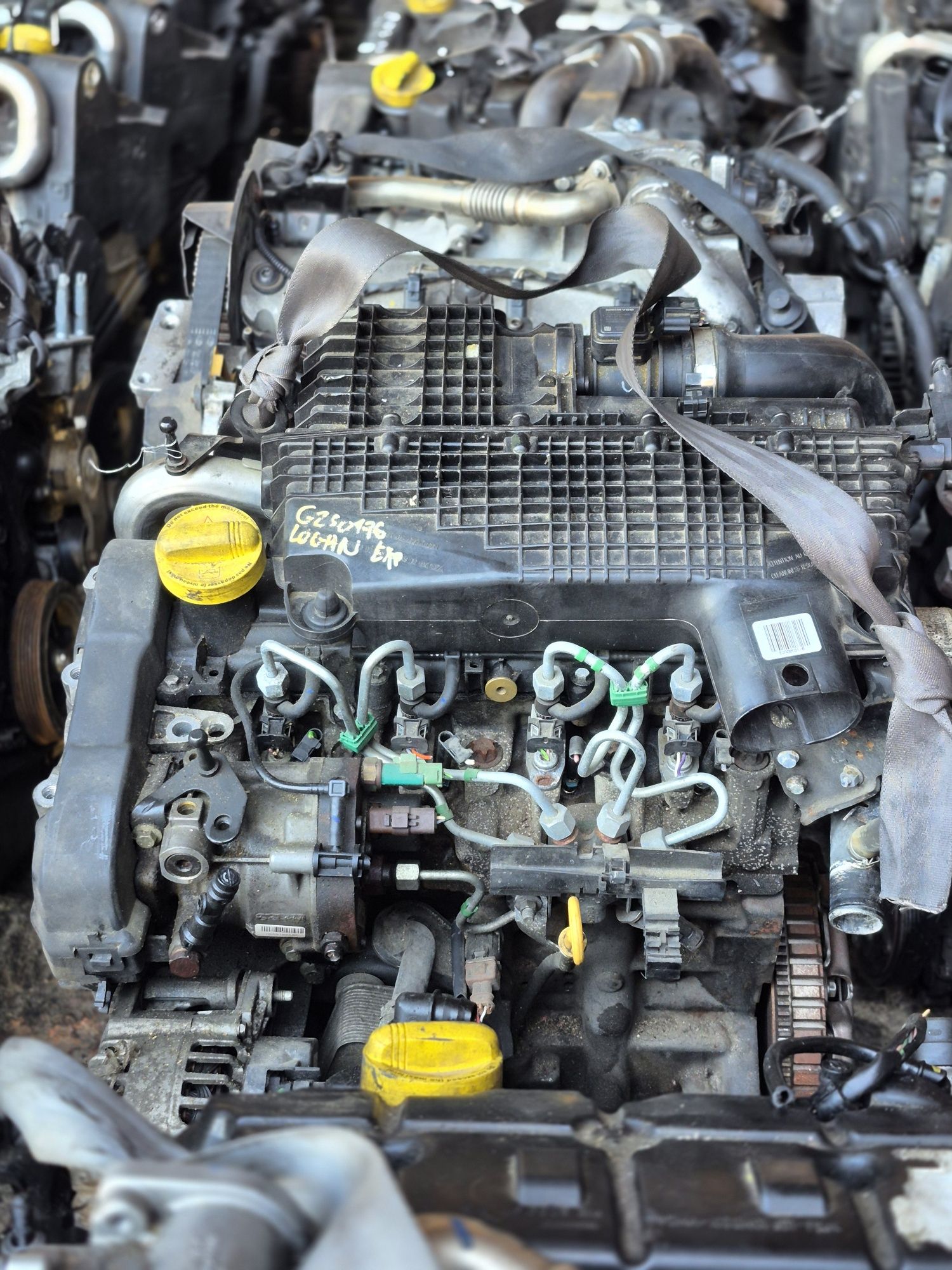 Двигатель 1.5 dci K9K Kangoo Megane Qashqai Duster Clio 2000-2025р.в.