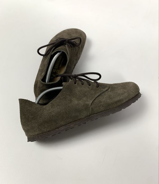 Birkenstock Maine Lace Up Suede черевики замшеві чоловічі