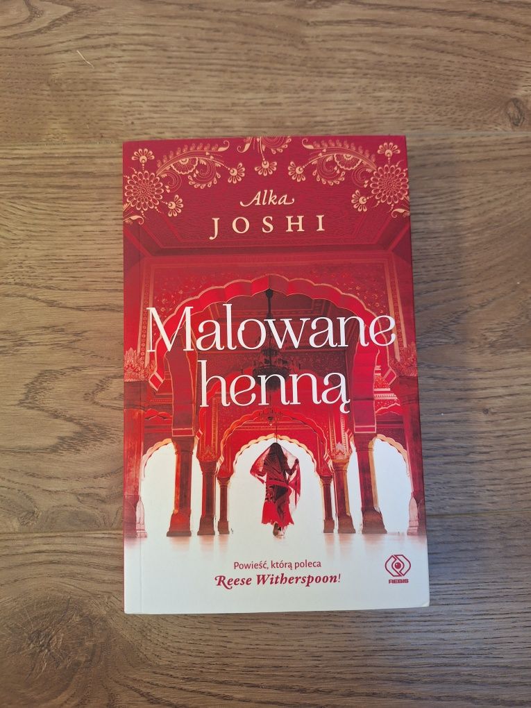Ksiazka Malowane henną Alka Joshi