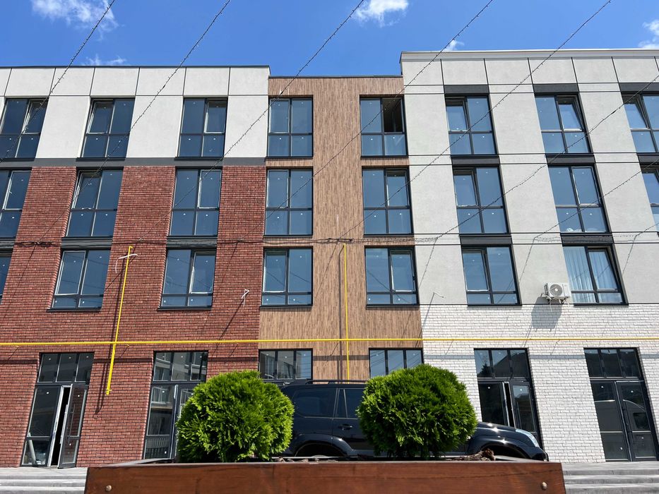 Велика квартира 55 м² із вітальнею та кухнею-їдальнею ЖК Sanville Park