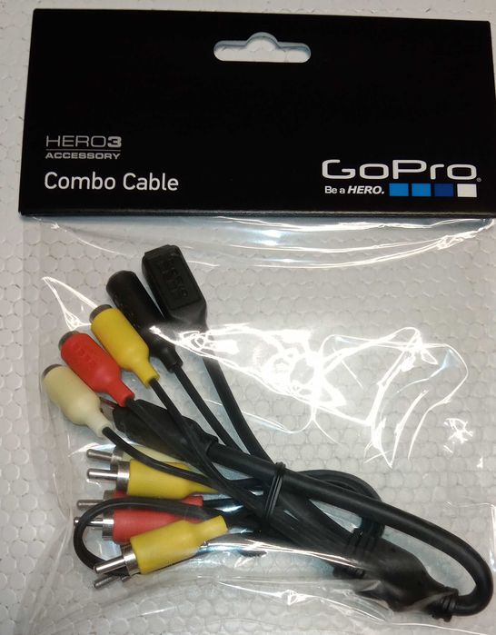 Cabos para GOPRO hero 3, "Combo Cable", genuinos, novos