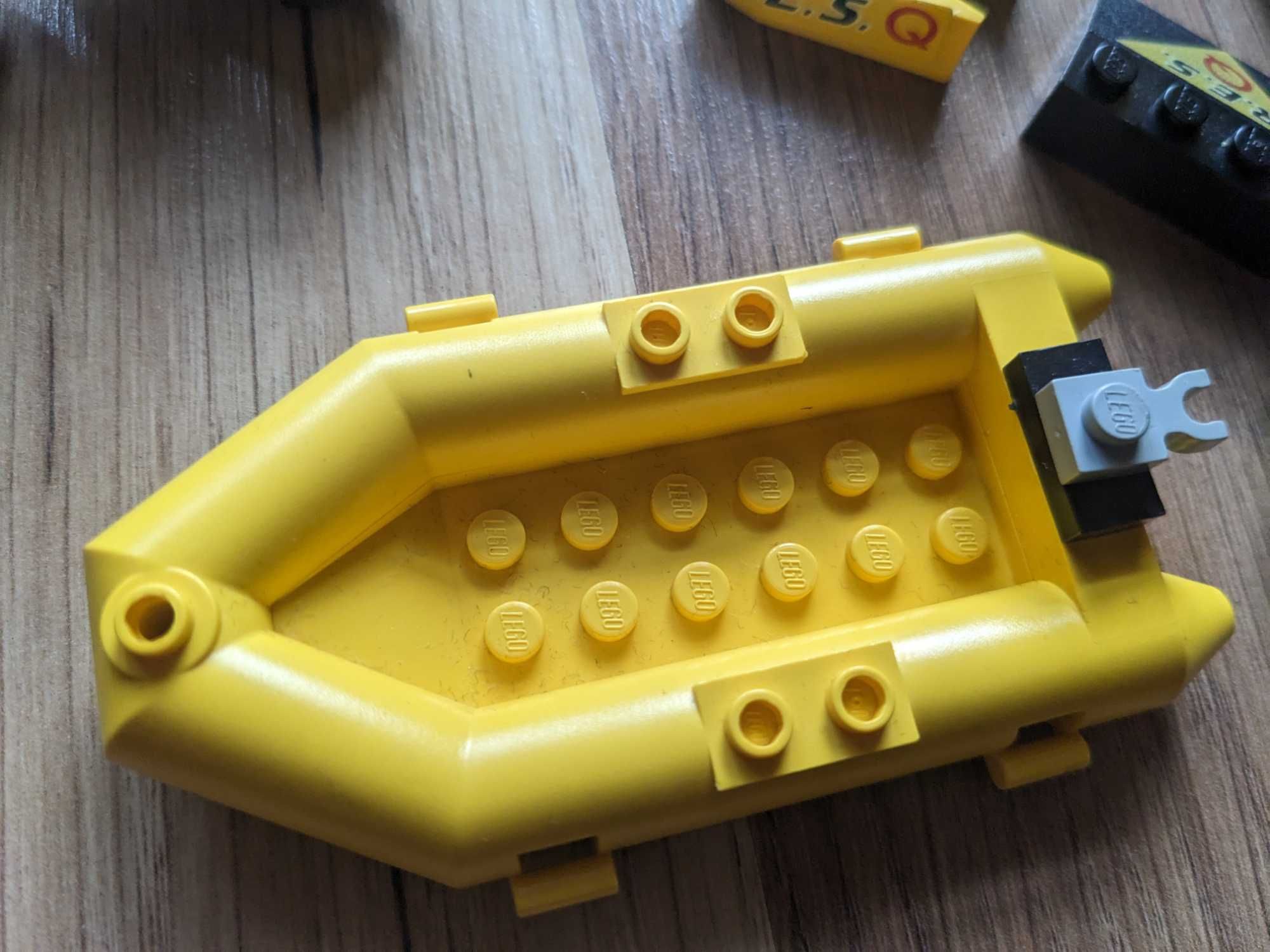 LEGO 6462 Res-Q Helikopter: INSTRUKCJA + części, ponton, motocykl