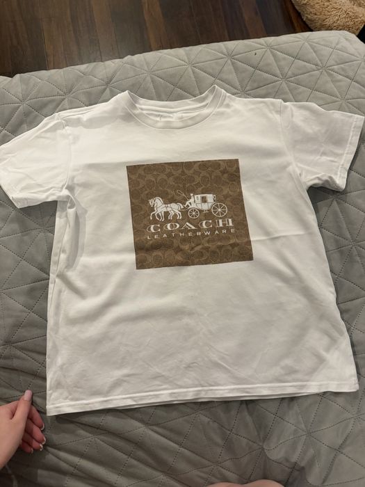 Футболка бренду coach , оригінал!