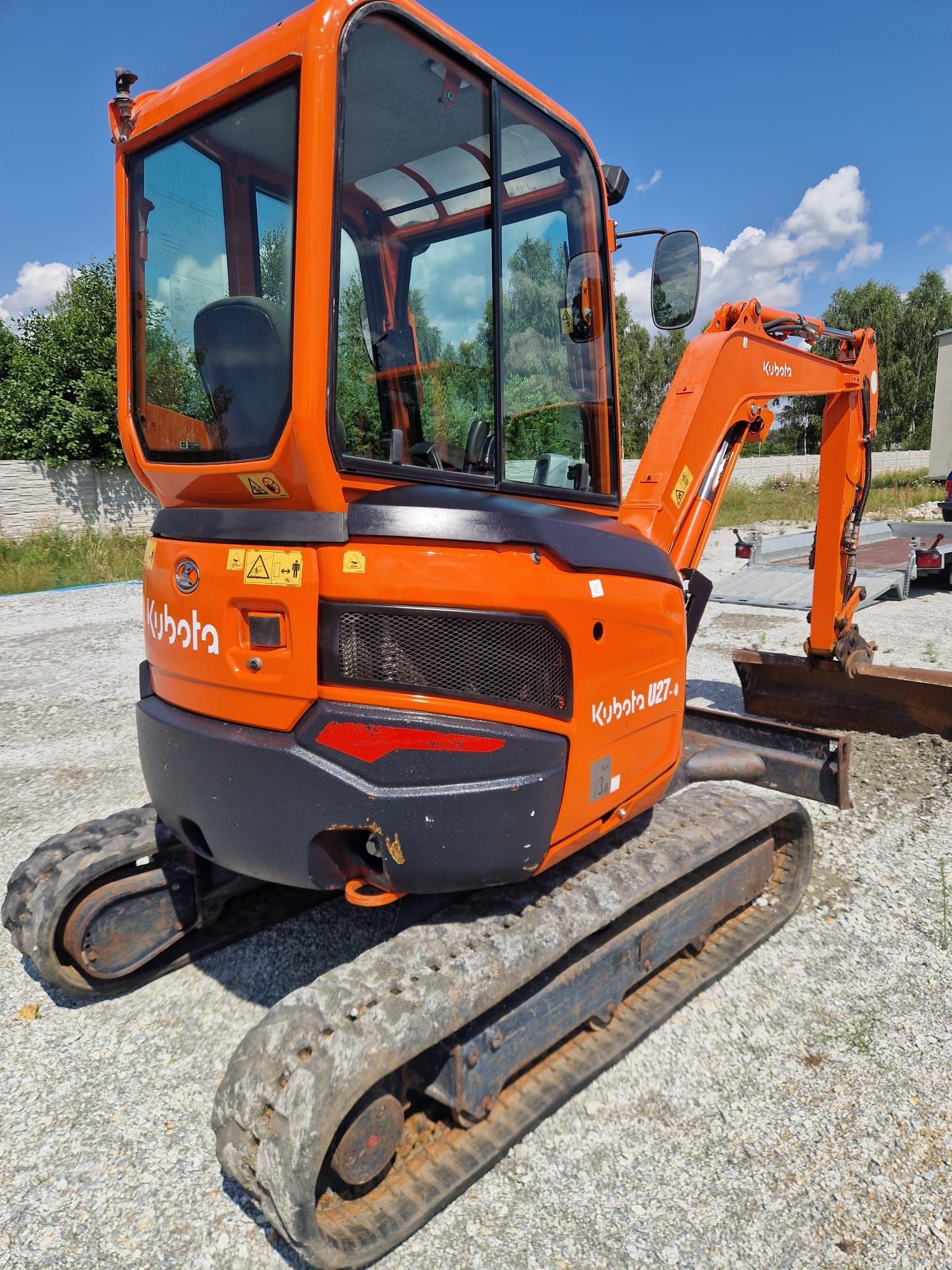 Minikoparka KUBOTA U 27-4 Ro 2017 cena Brutto