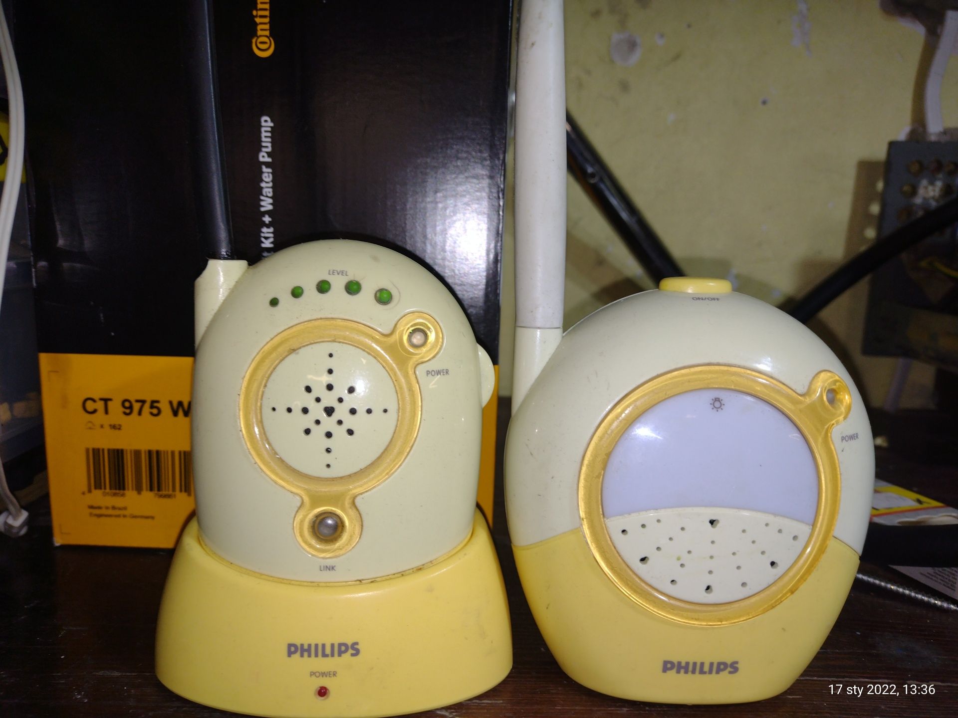 Niania elektroniczna Philips Avent cały zestaw nasłuch nowy akumulator