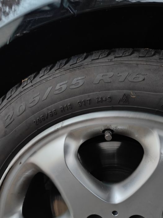 Felgi Mercedes C W204 Opony zimowe Pirelli Winter Cinturato 205/55/16