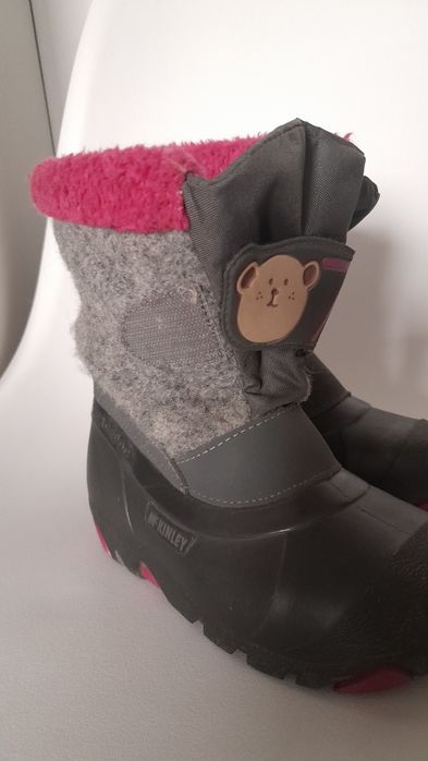 Buty zimowe dziecięce r.29 McKinley na rzep