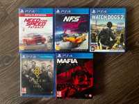 Ігри Playstation 4 NFS Watch Dogs Orden 1886 Mafia Trilogy