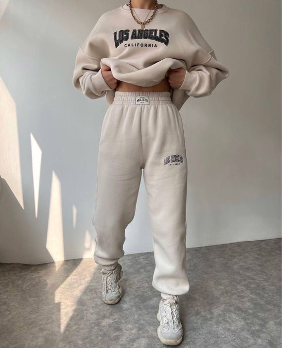 Женский костюм на флисе не кошлатится