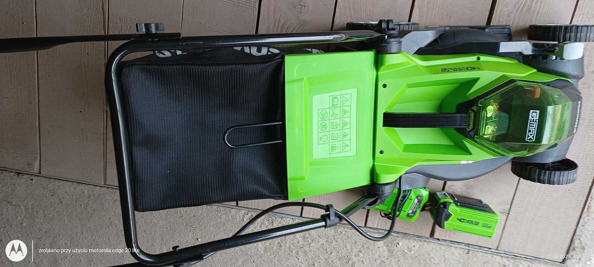 Sprzedam kosiarkę akumulatorową Greenworks 40v