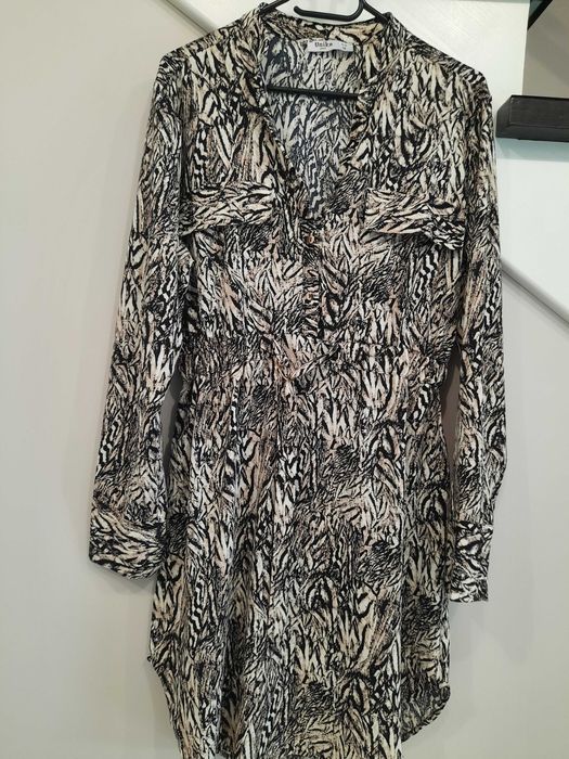 Wysokogatunkowa sukienka  szmizjerka Unika Paris butik CantyTM