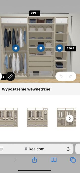 Szafa PAX IKEA jak nowa