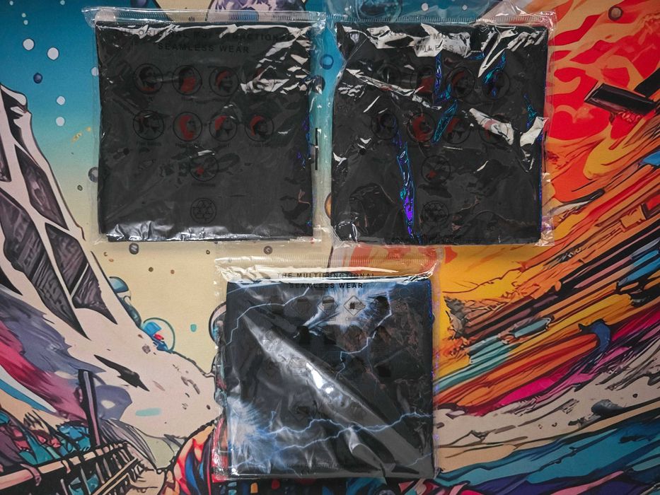 Conjunto de 9 Bandanas Multifuncionais SEATEAM