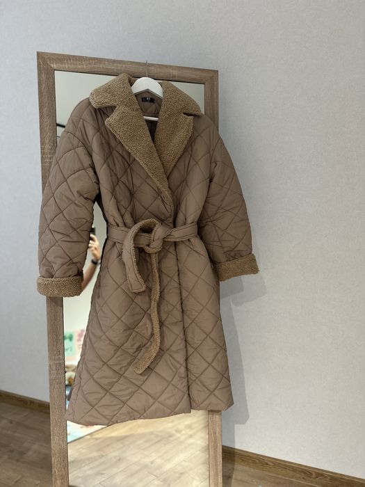 Пальто жіноче стьобане зимове