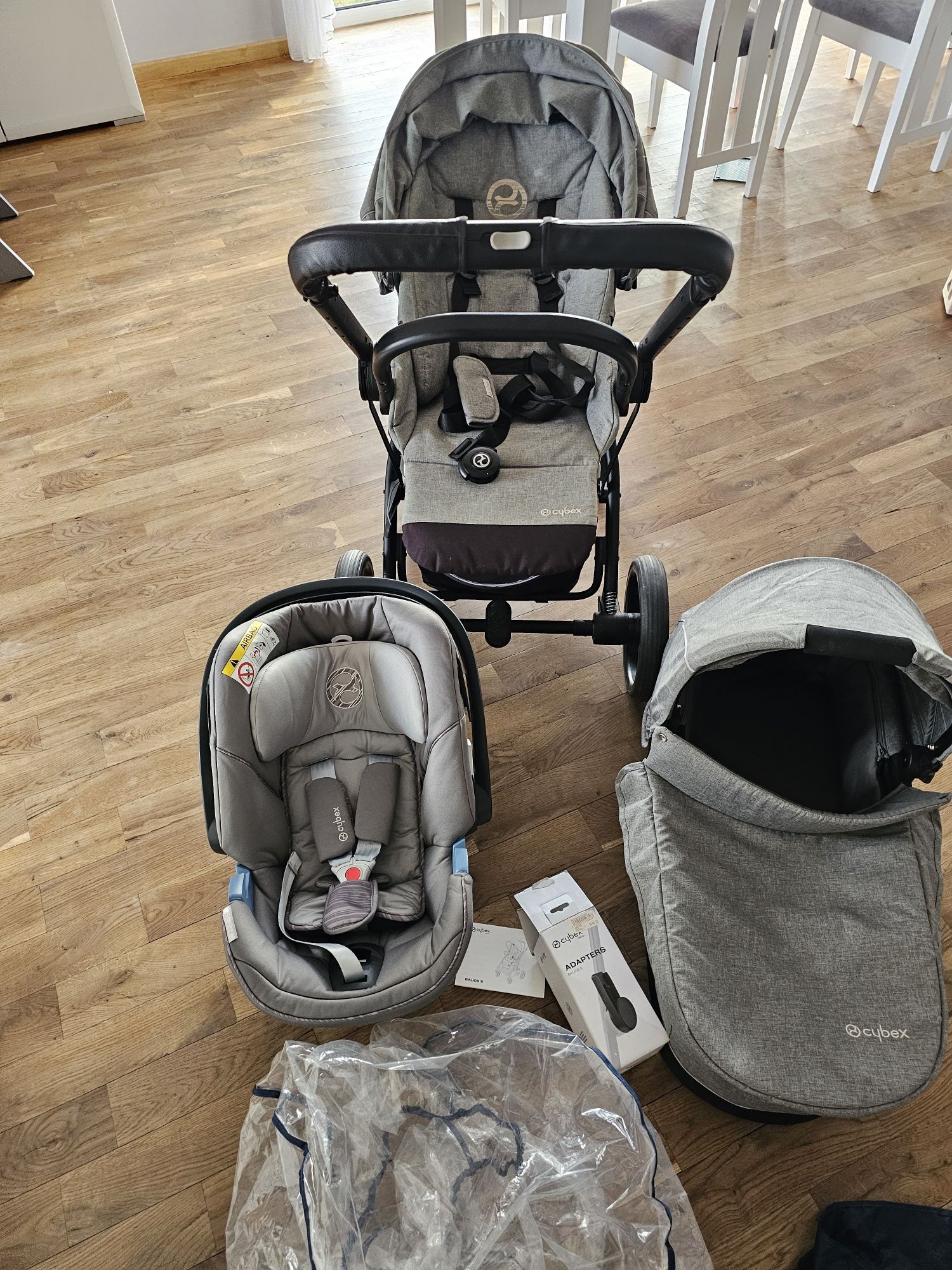 Wozek cybex balios s plus dodatki.