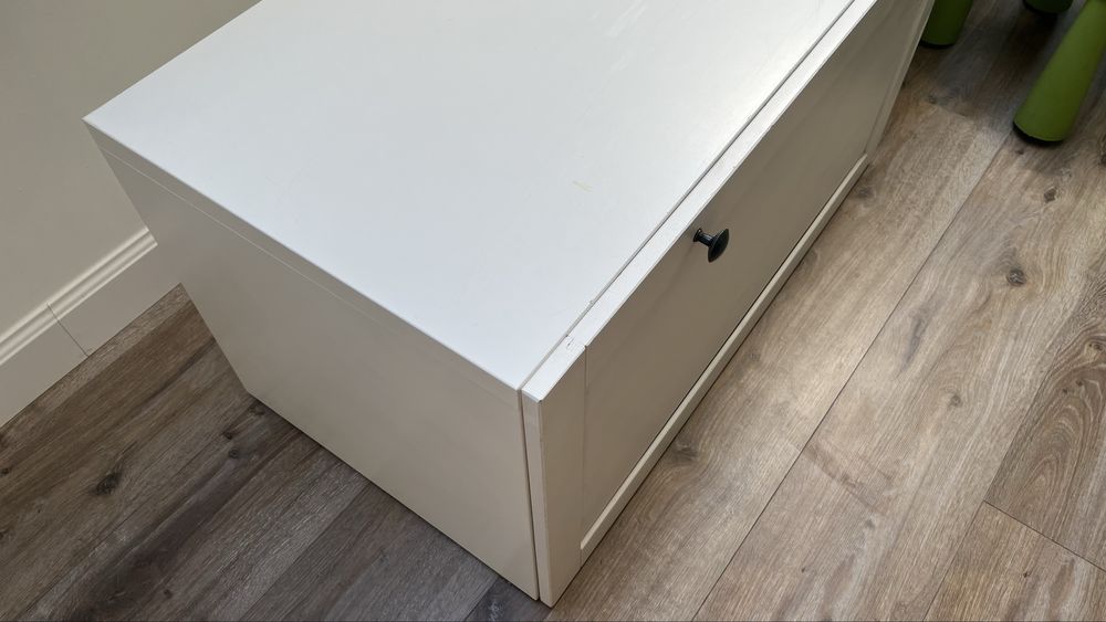 Ławka, skrzynia na zabawki + biurko + krzesełko gratis Ikea