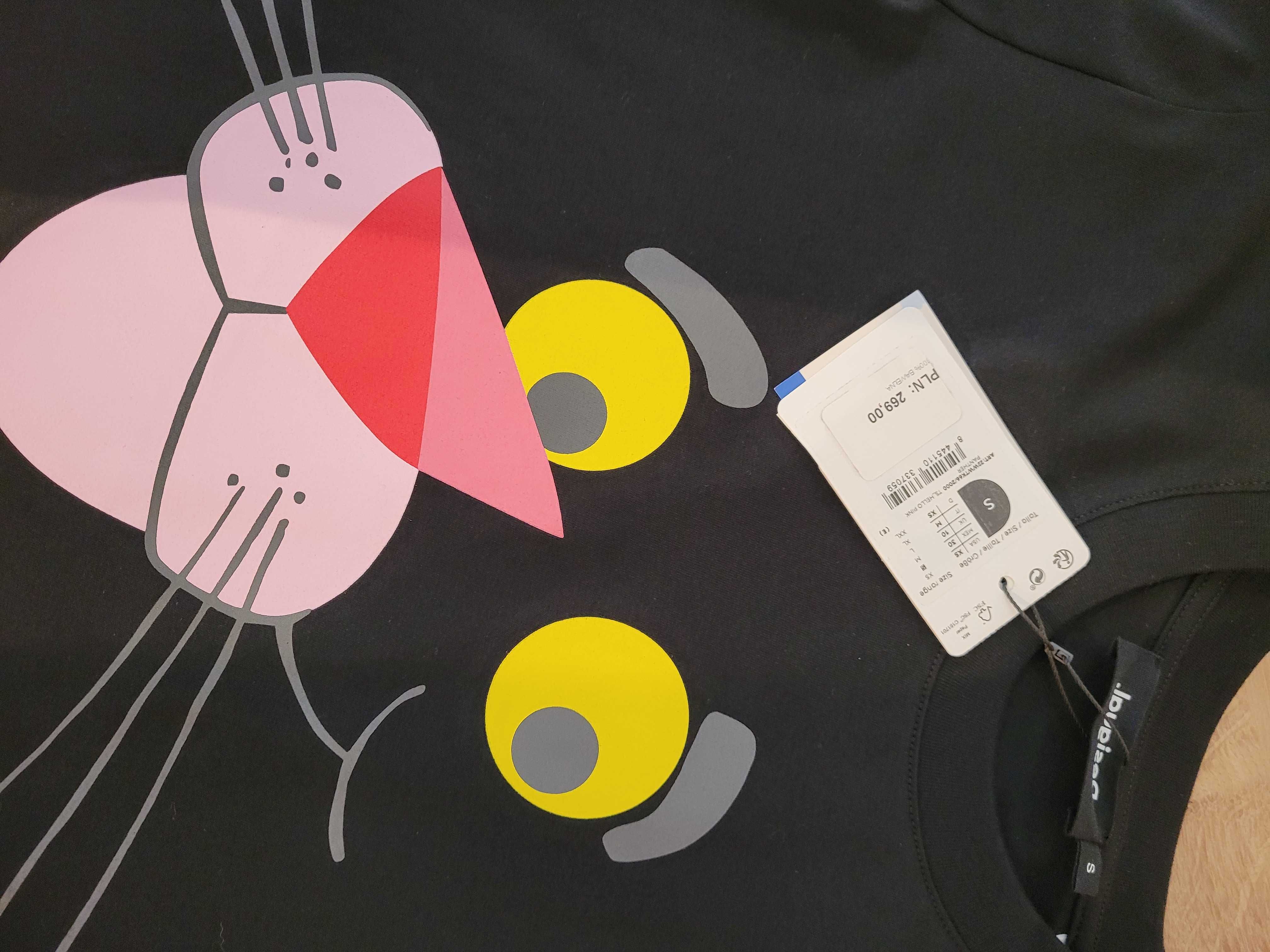 T-shirt z motywem Różowej Pantery od XS do XXL