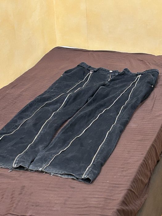 черные клеш джинсы зара zara опиум flared zara