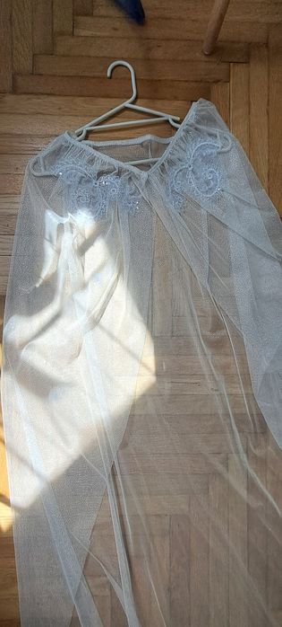 Peleryna Ślubna biała