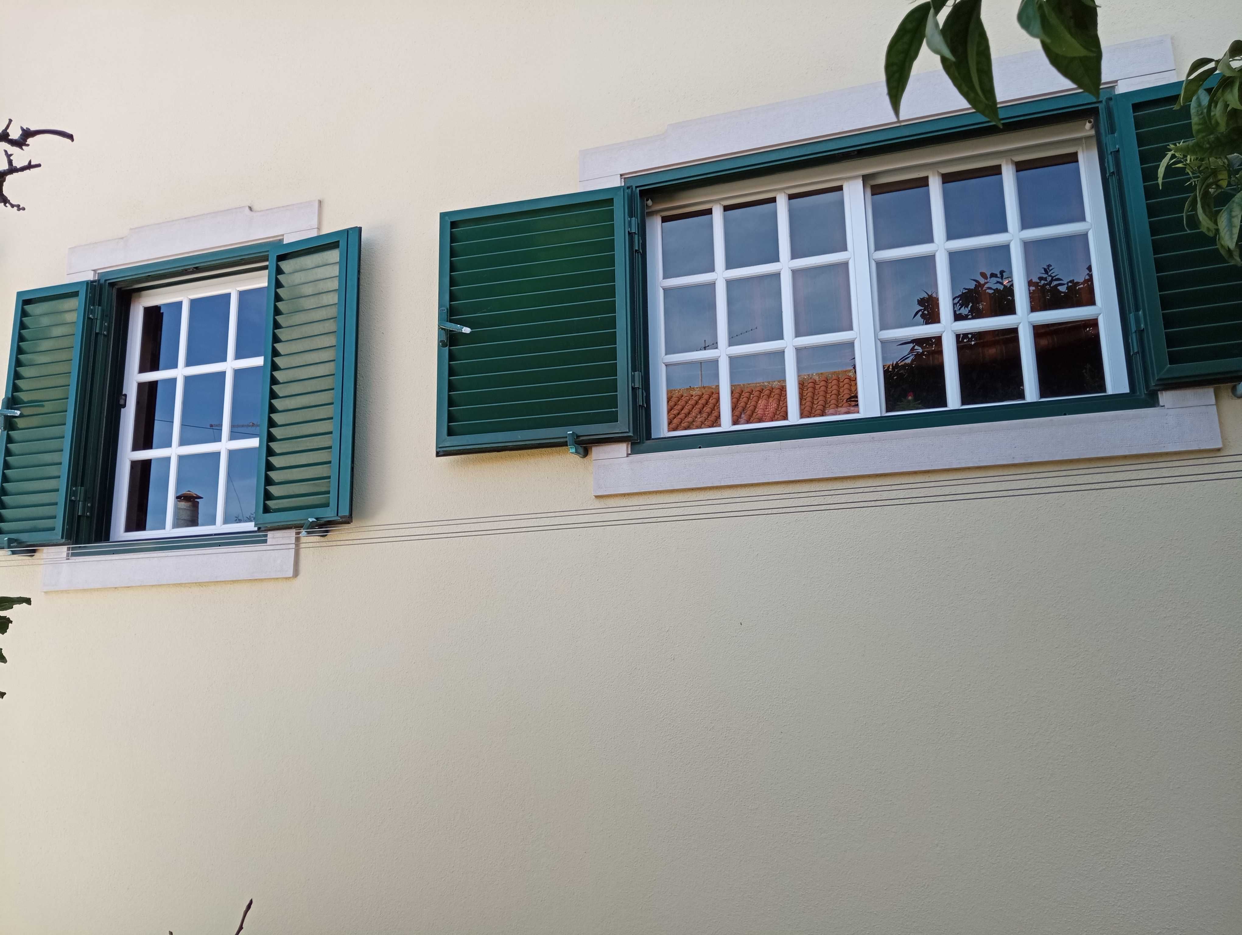 Janelas de Alumínio- Lacado a branco