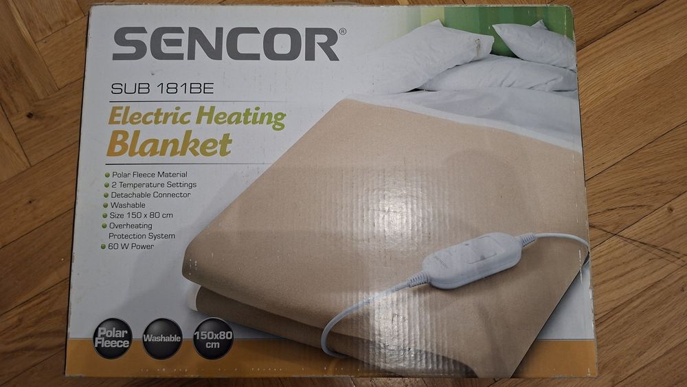 koc elektryczny Sencor SUB181BE 150x80cm