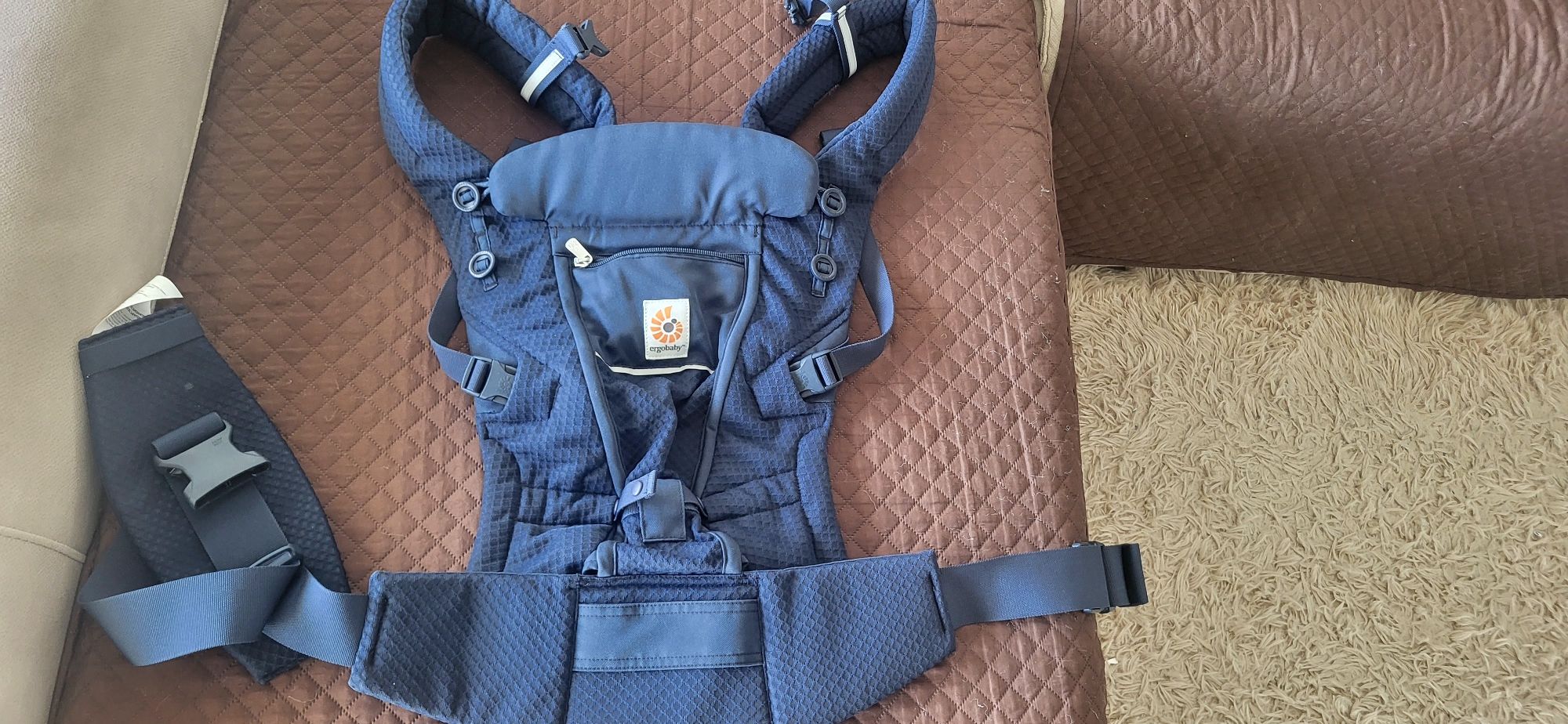 Marsúpio Adapt Soft Flex Mesh Blue Ergobaby 0M+
