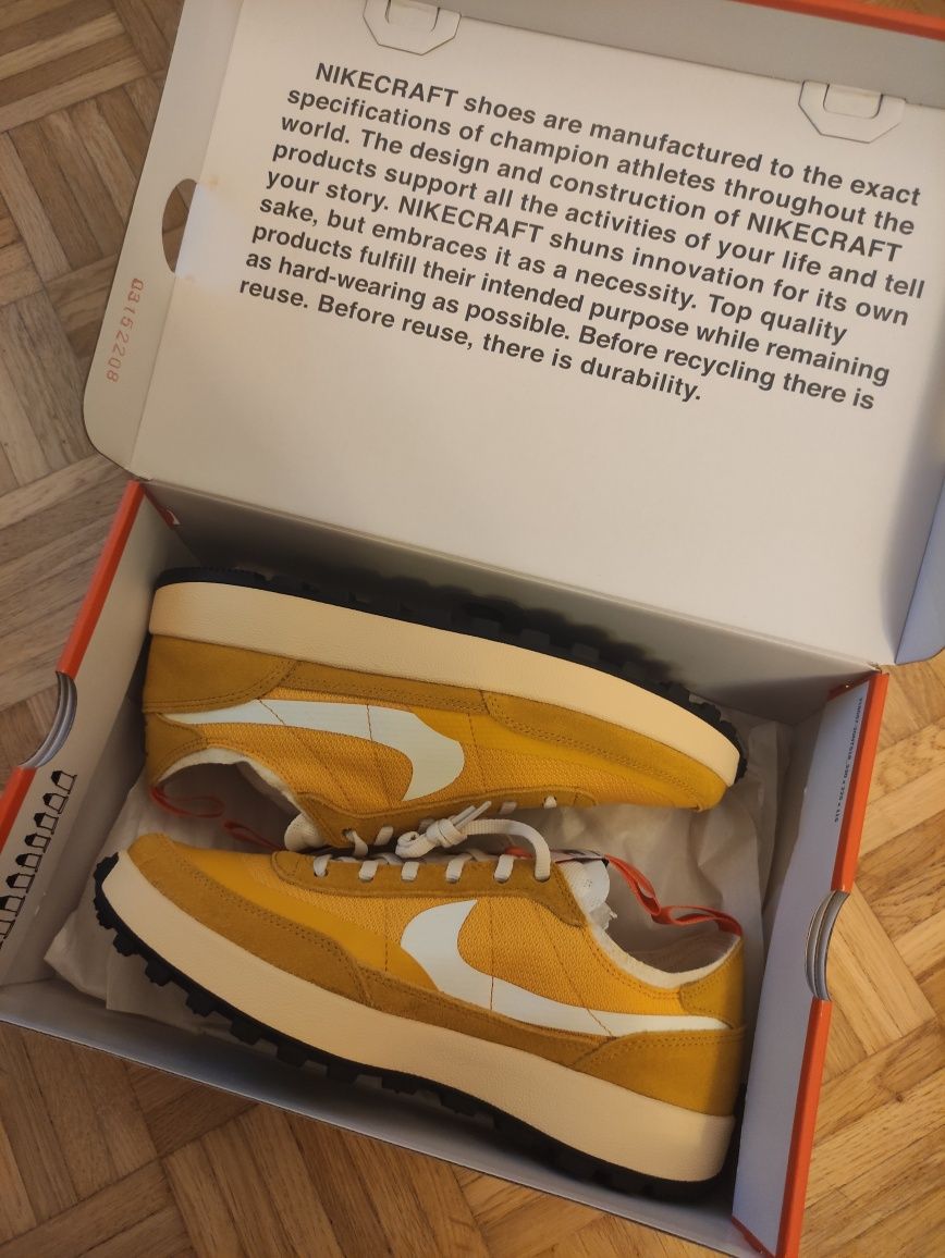 NikeCraft General Purpose Shoe Tom Sachs Archive Dark Sulfur
