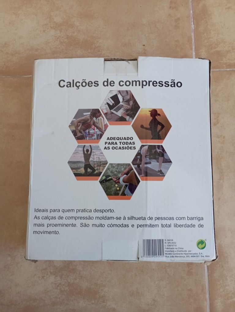 Calções de compressão