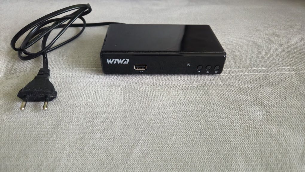 Dekoder, tuner Wiwa H265 telewizji naziemnej dvbt2 hevc