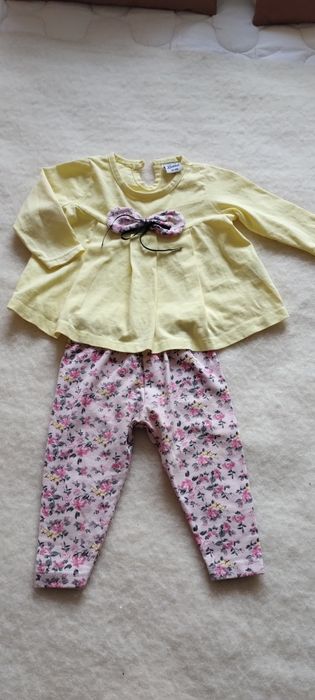 Mega paka ubrań dla dziewczynki rozmiar 74