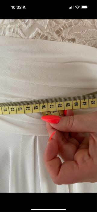 Piękna Ecru koronkowa sukienka rozmiar 38 idealna na drugi dzien slubu