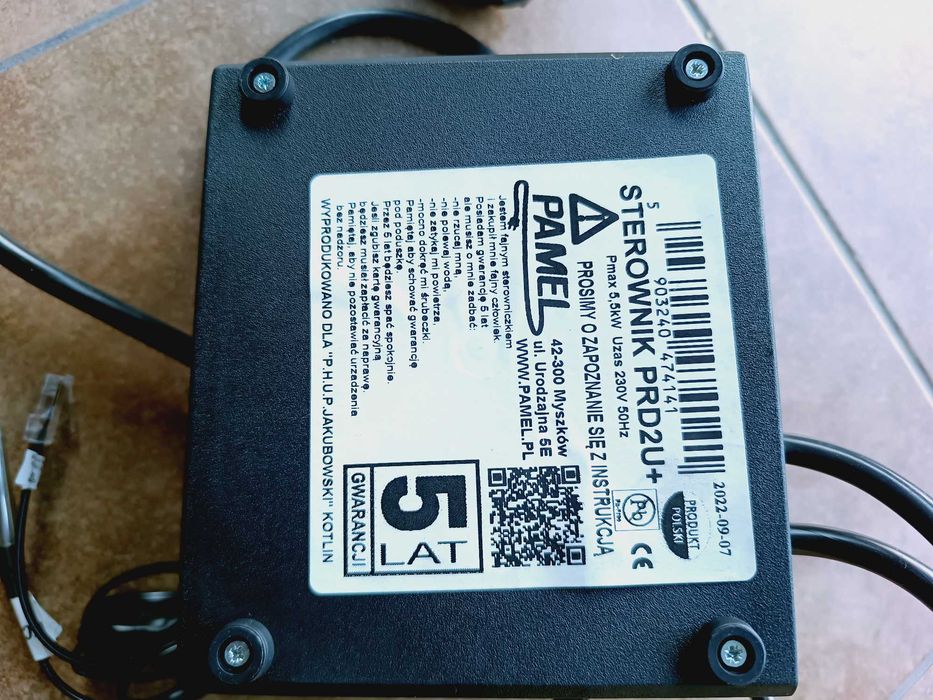 Sterownik PRD2U+ PAMEL na gwarancji regulator mocy i temperatury