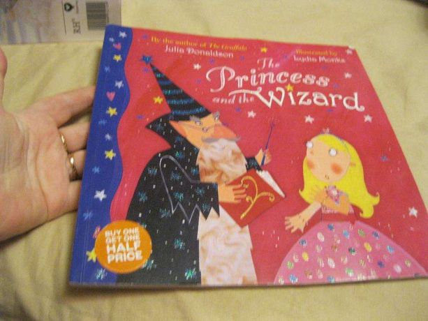 книга на английском the princess and the wizard DONALDSON принцесса