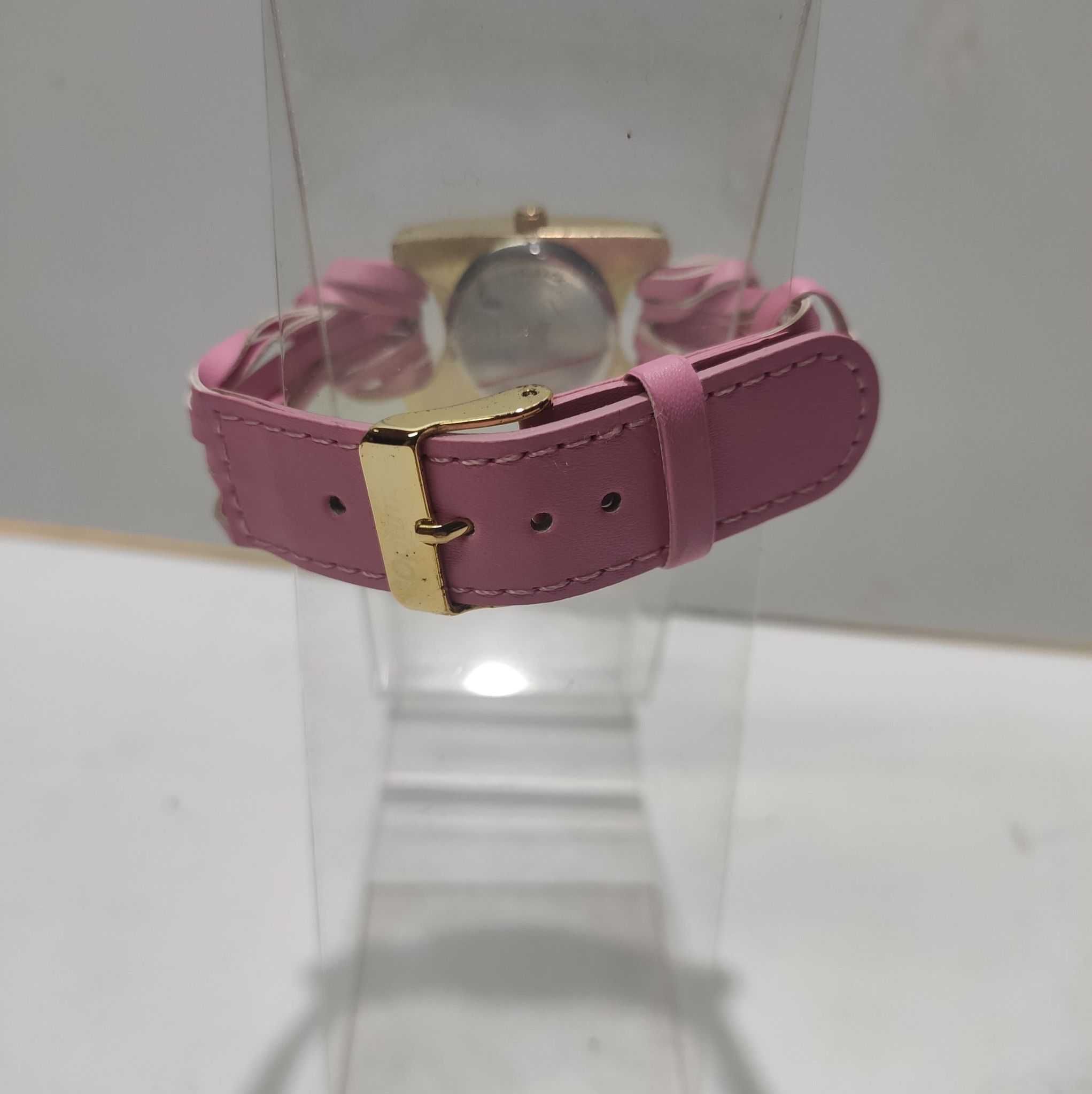 zegarek dla dziewczynki, różowy pasek , OPTIMA ,Lombard Madej sc