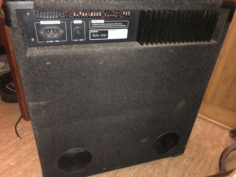 Wzmacniacz basowy combo BA 100