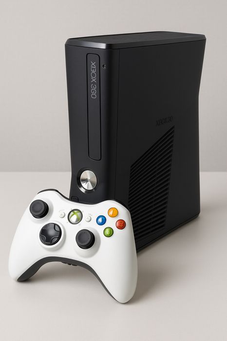 Xbox 360 Slim 250 GB + Pad + Zestaw Gier