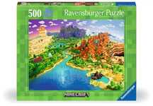 Puzzle 500 elementów. Minecraft. Ravensburger