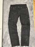 Spodnie vintage czarne cargo