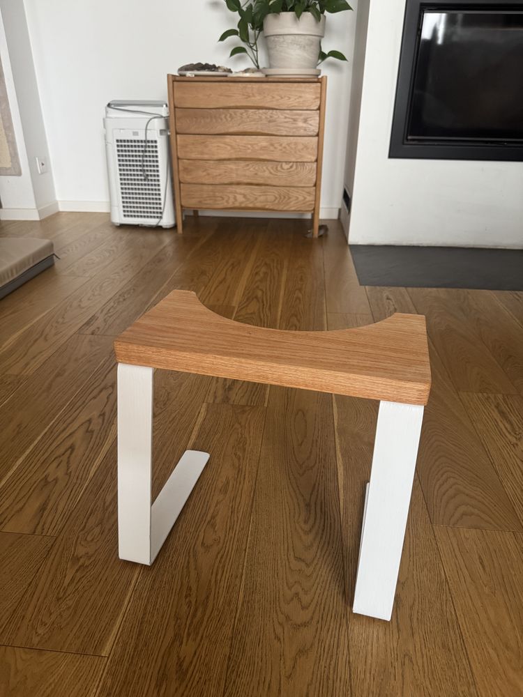 Stolik toaletowy, Squatty potty ręcznie robiony