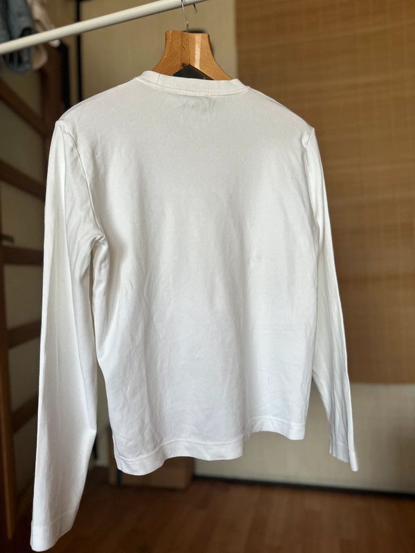 Swietna biala basicowa bluzka longsleeve Massimo Dutti Rozm M
