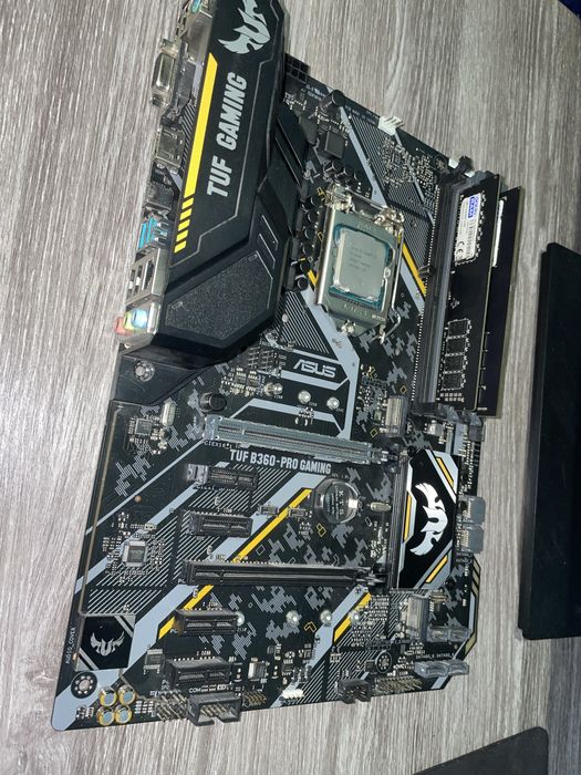 Комплект: ASUS TUF B360-PRO GAMING + Intel Core i5-8400 + 16GB DDR4