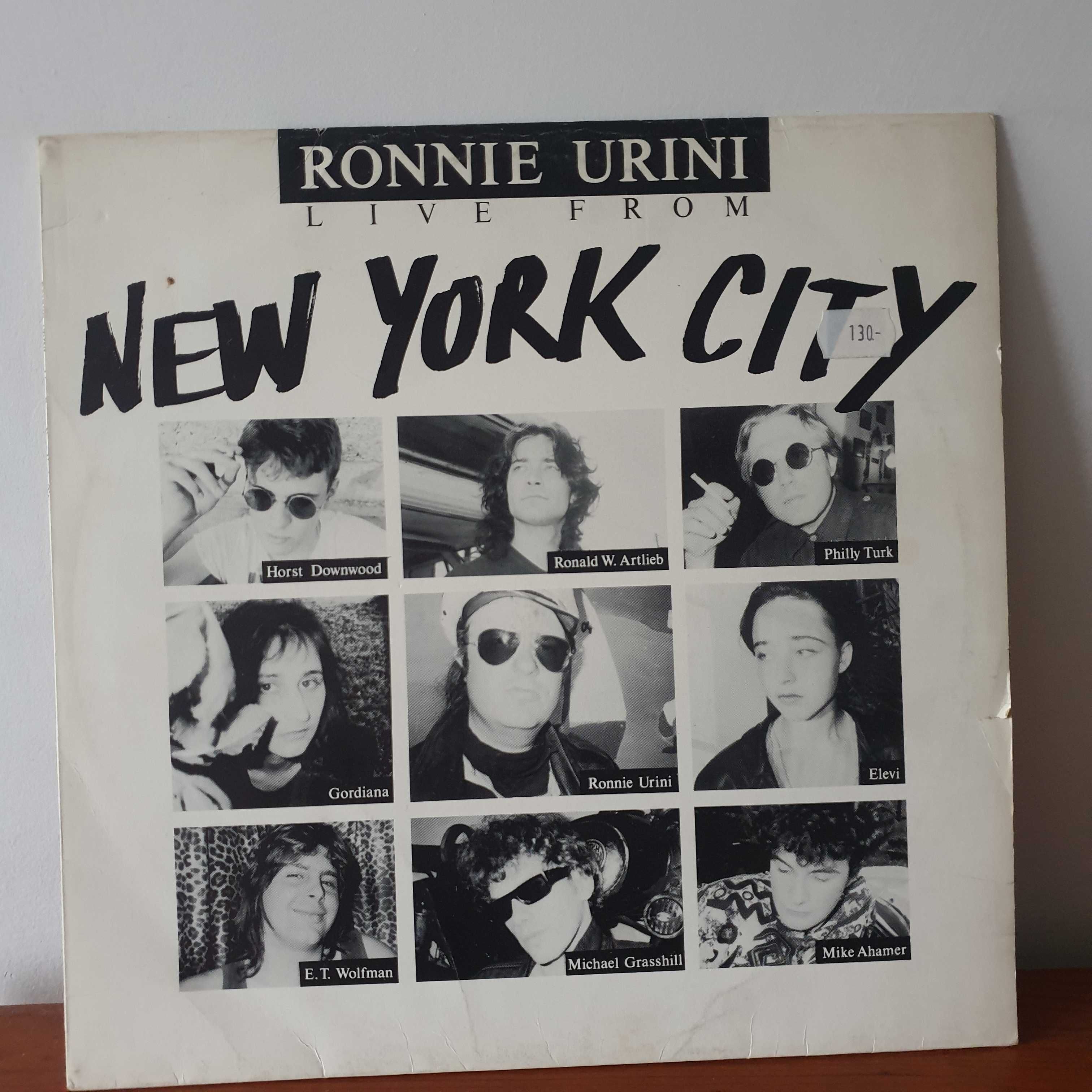 Ronnie Urini Live New York City winyl